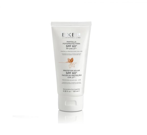 PANTALLA FOTOPROTECTORA SPF 60. FP UVA 27**