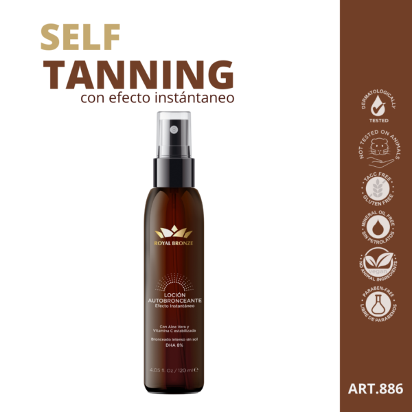 Autobronceante en spray Royal Bronze 120 ml DHA 8% MEDIUM
