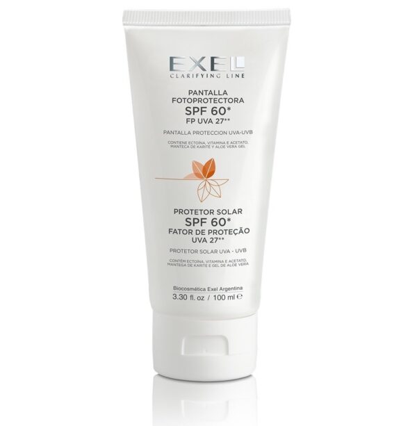 PANTALLA FOTOPROTECTORA SPF 60. FP UVA 27**