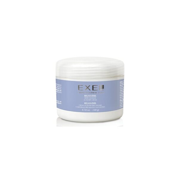 RELAX EXEL Crema auxiliar para masajes modeladores/antiestress 240g