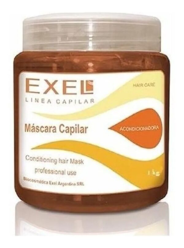 Mascara Capilar Exel Pelo Anti Frizz Con Keratina 250g