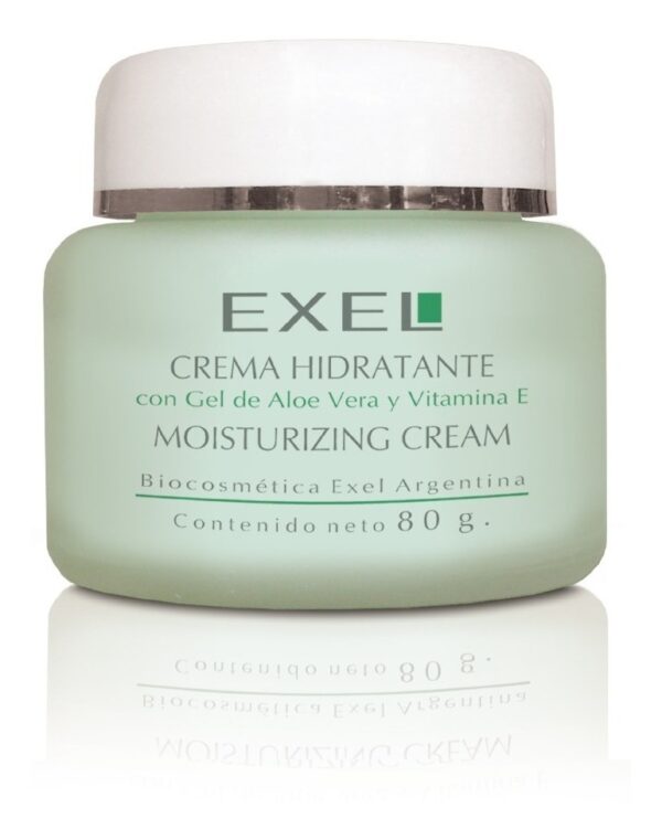 Crema Facial Exel Hidratante Con Gel De Aloe Y Vita E 80ml