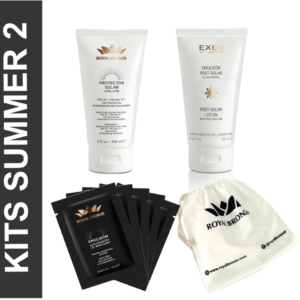 KIT SUMMER 2 -12 Pantalla FPS 31 c/ LIP-17 + 60 Aceleradores de bronceado + 12 Post-solar + Bolsita de regalo!