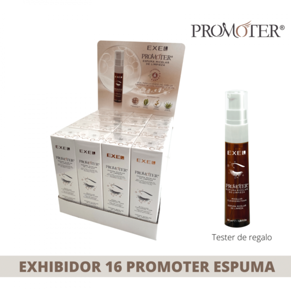 Kit Promoter Espuma Micelar x 16 unidades de 50 ml