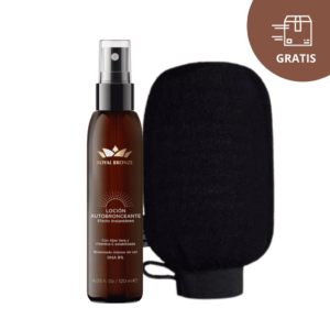 KIT SELF TANNING Autobronceante 120 ml + Guante aplicador