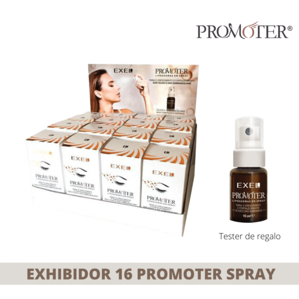 Kit Promoter Spray Fortalecedor x 16 unidades de 15 ml