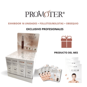 Exhibidor Promoter espuma micelar de limpieza 50 ml. 16 unidades + producto de regalo ! Envío Gratis*
