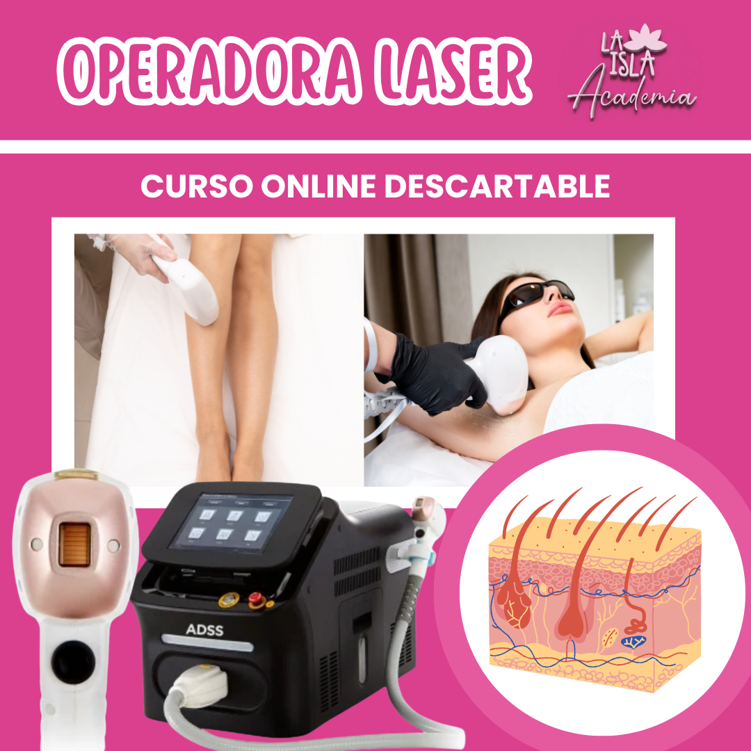Curso Operadora Laser - La Isla Academia Online ( Solo descargables)